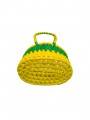 Chettinad Kottan - Small Basket, Green-Yellow - Geographical Indexed (pack of 2)