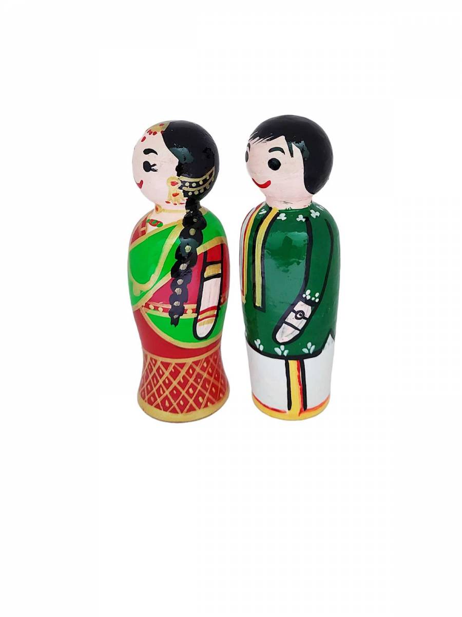 Andhra pradesh Couple Doll - Geographical Indexed