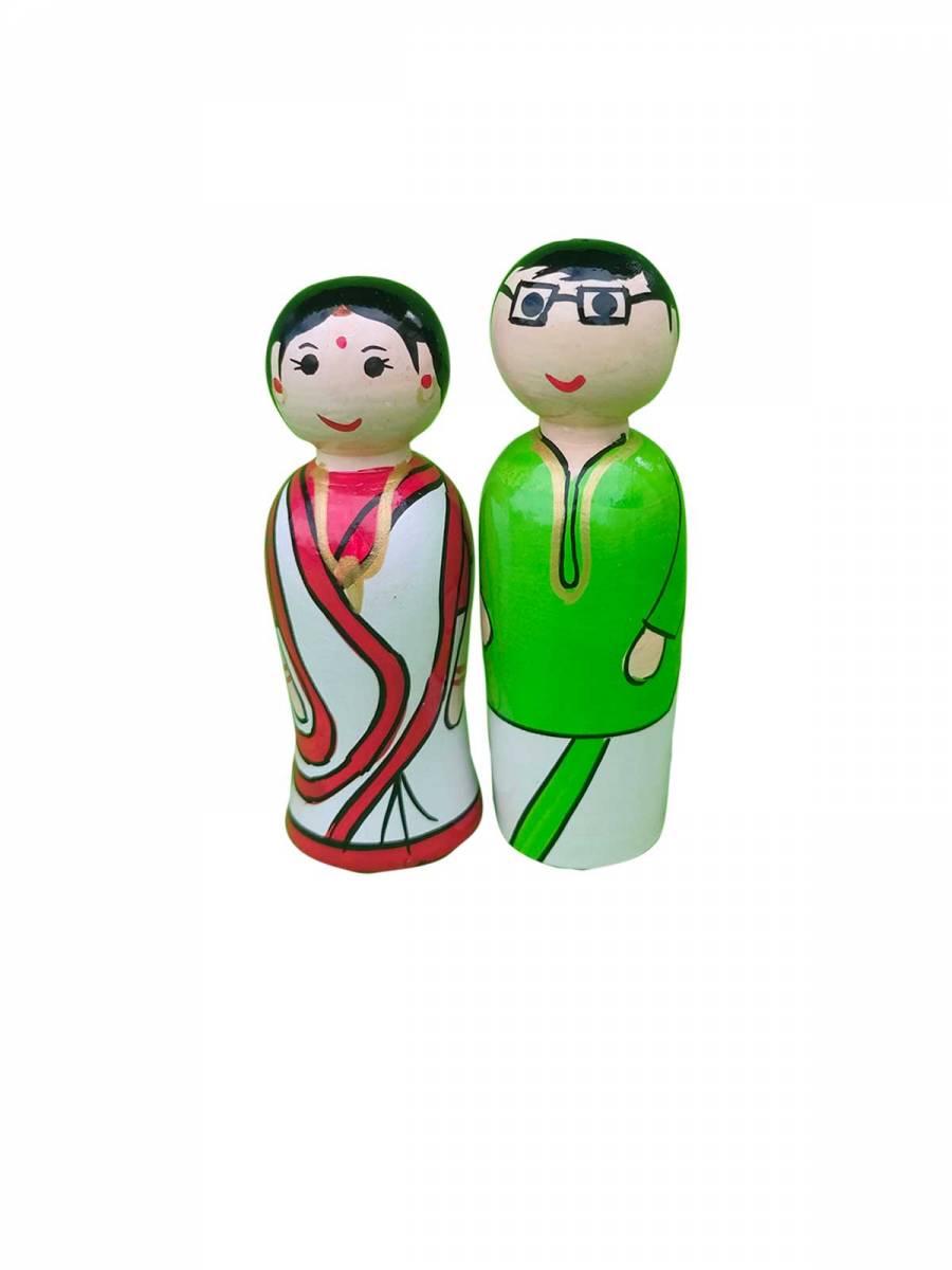 Bengal Couple Doll - Geographical Indexed