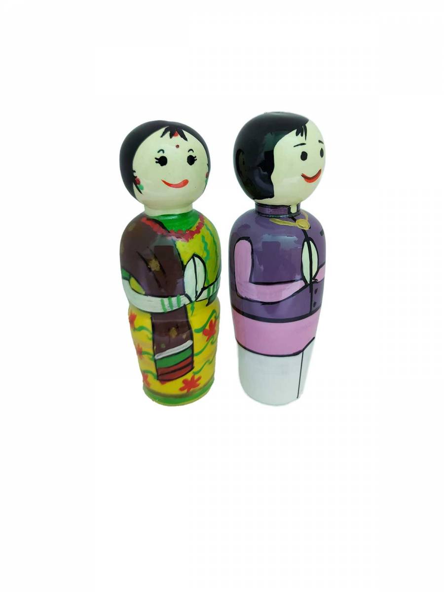 Delhi Couple Doll - Geographical Indexed