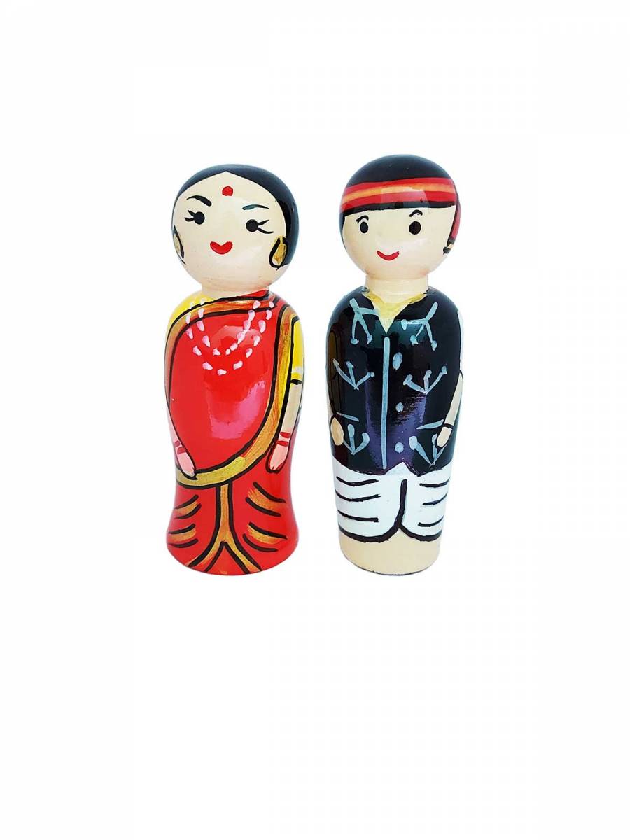 Diu Daman Couple Doll - Geographical Indexed