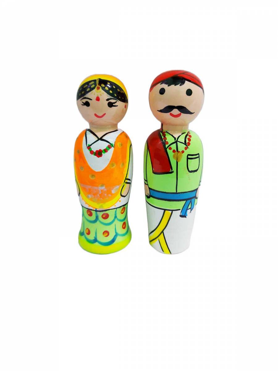Haryana Couple Doll - Geographical Indexed