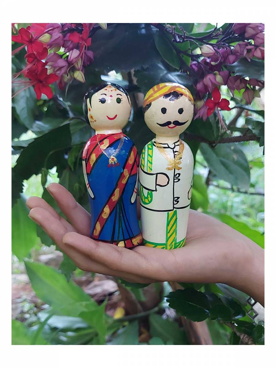 Karnataka Couple Doll - Geographical Indexed