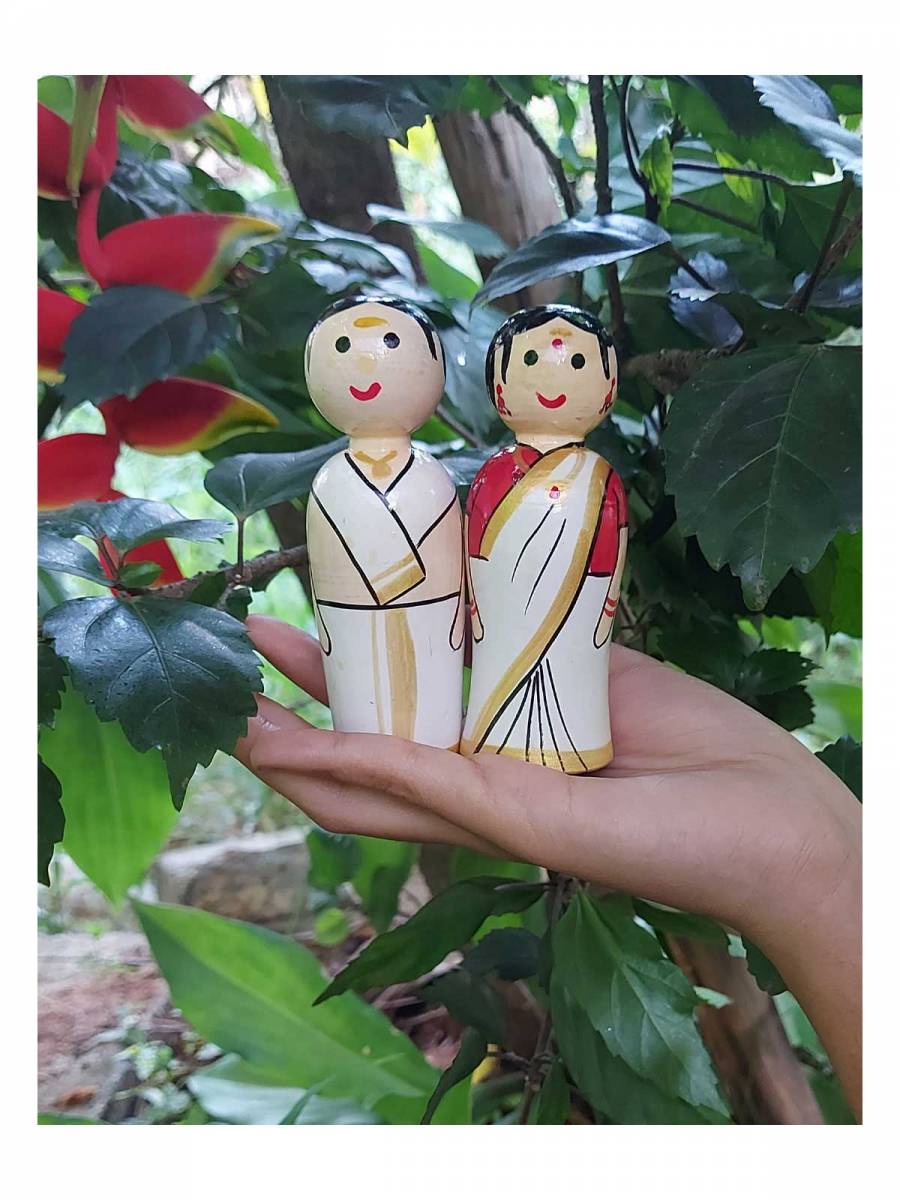 Kerala Couple Doll - Geographical Indexed