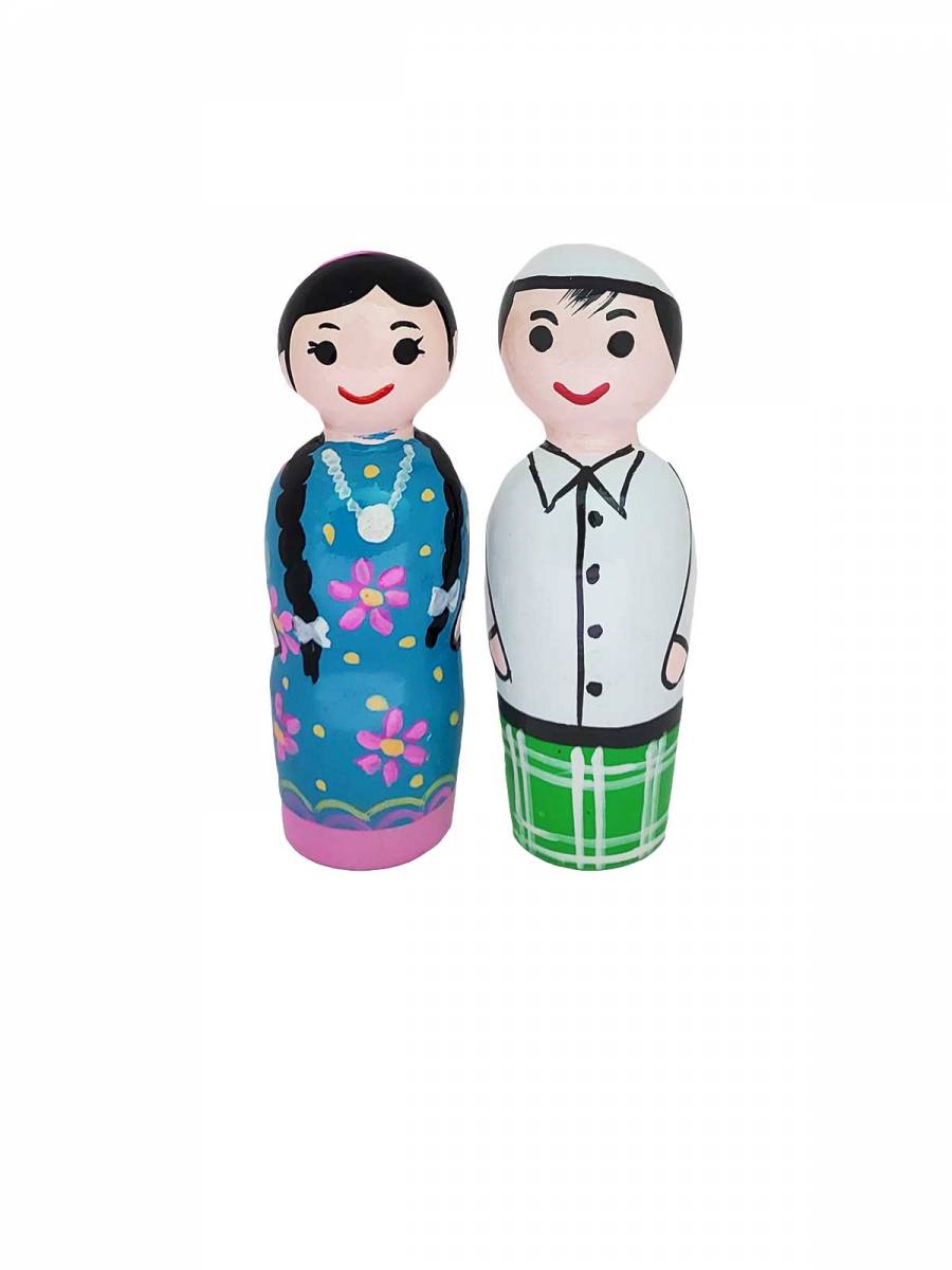 Lakshadweep Couple Doll - Geographical Indexed