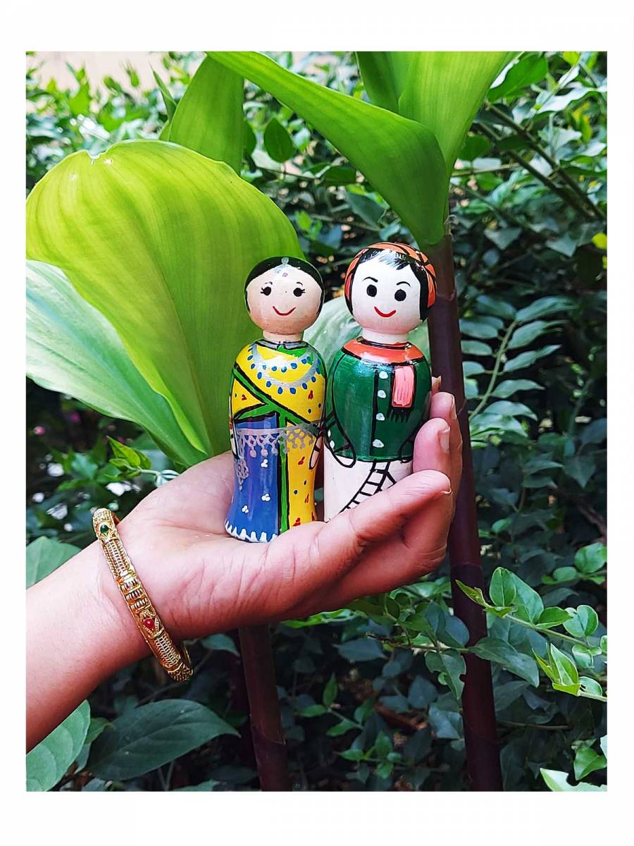 Madhya pradesh Couple Doll - Geographical Indexed