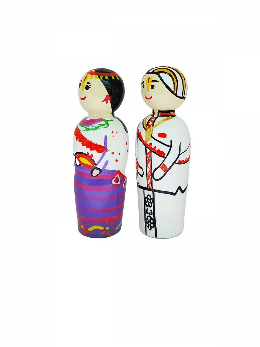 Manipur Couple Doll - Geographical Indexed