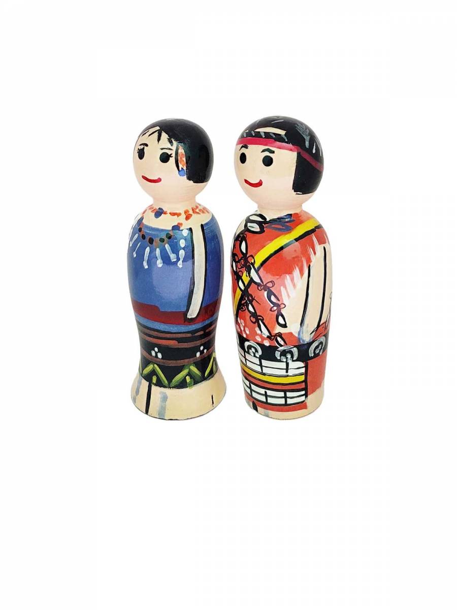 Nagaland Couple Doll - Geographical Indexed