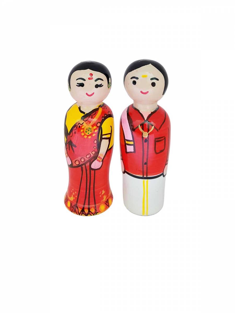 Puducherry Couple Doll - Geographical Indexed