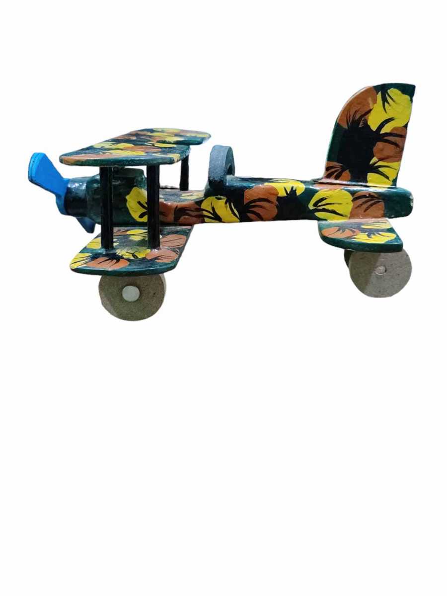 Handcrafted Wooden  Glider Aeroplane - Channapatna Toys - Geographical Indexed