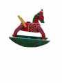 Handcrafted Miniature Wooden Rocking Horse  - Channapatna Toys - Geographical Indexed