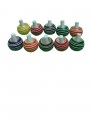 Finger Magic Tops - Ulta-Palta - Set of 10 - Channapatna Toys - Geographical Indexed
