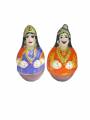 Tanjavur Raja Rani Doll - Roly Poly Doll Pair - Geographical Indexed